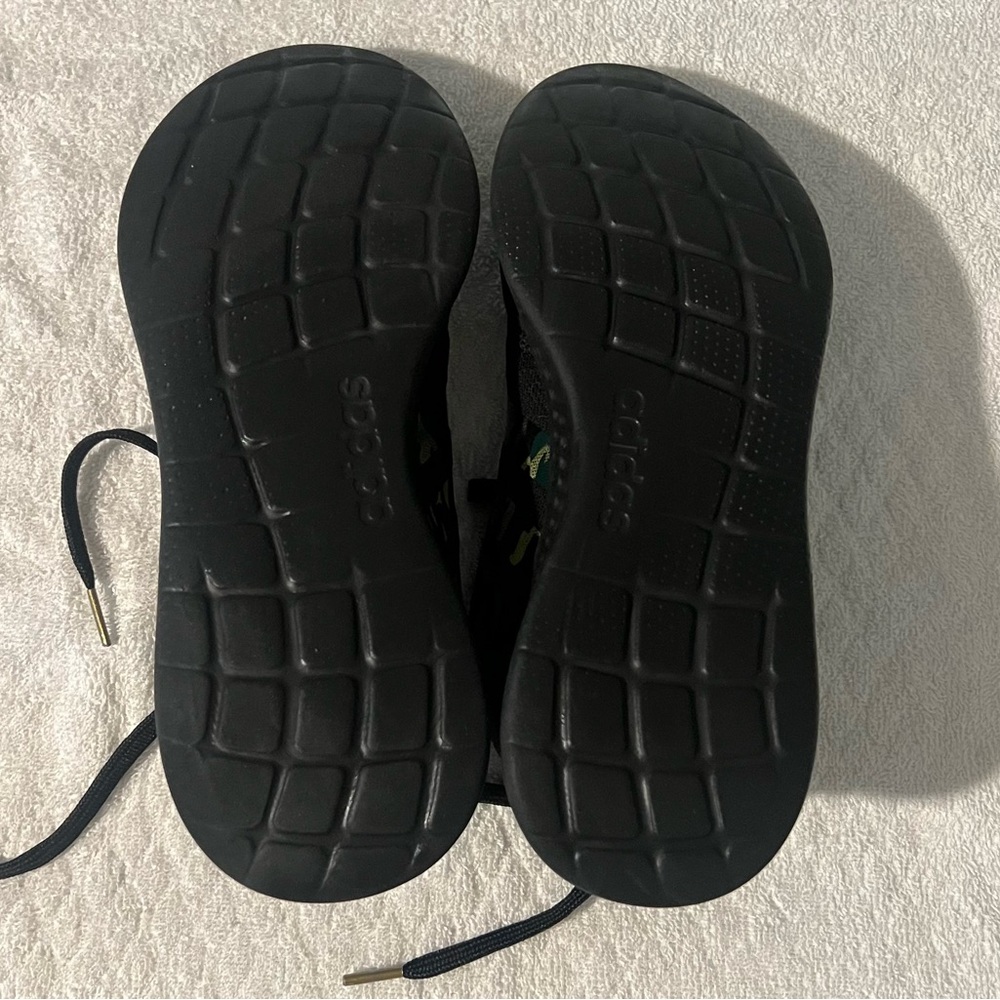 Adidas Black and Pink Cloudfoam Sneakers - Picture 9 of 12